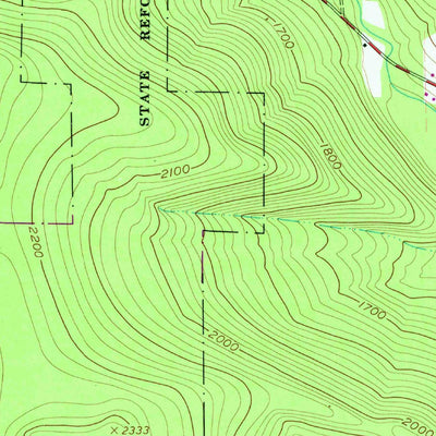 United States Geological Survey Little Valley, NY (1962, 24000-Scale) digital map