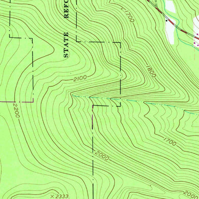 United States Geological Survey Little Valley, NY (1962, 24000-Scale) digital map