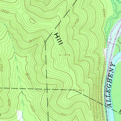 United States Geological Survey Little Valley, NY (1962, 24000-Scale) digital map