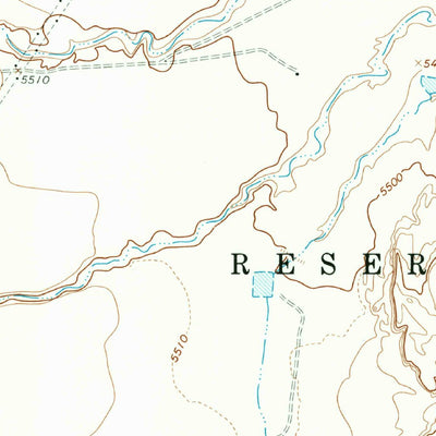 United States Geological Survey Little Water, NM (1966, 24000-Scale) digital map