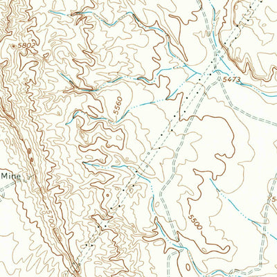 United States Geological Survey Little Water, NM (1966, 24000-Scale) digital map