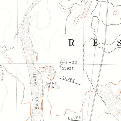 United States Geological Survey Little White House Ruins, AZ (1982, 24000-Scale) digital map