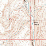 United States Geological Survey Little Whitehorse Creek, OR (1981, 24000-Scale) digital map