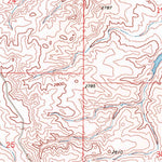 United States Geological Survey Little Whitney Creek, MT (1969, 24000-Scale) digital map