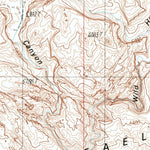 United States Geological Survey Little Wild Horse Mesa, UT (1988, 24000-Scale) digital map