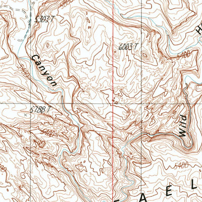 United States Geological Survey Little Wild Horse Mesa, UT (1988, 24000-Scale) digital map
