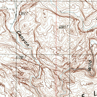 United States Geological Survey Little Wild Horse Mesa, UT (1996, 24000-Scale) digital map