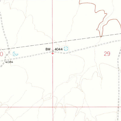 United States Geological Survey Little Wood Canyon, AZ (1974, 24000-Scale) digital map