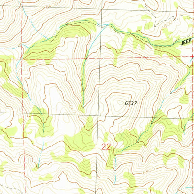 United States Geological Survey Little Wood River Reservoir, ID (1979, 24000-Scale) digital map