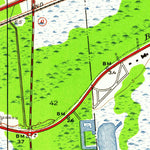 United States Geological Survey Little Woods, LA (1951, 24000-Scale) digital map