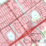 United States Geological Survey Little Woods, LA (1998, 24000-Scale) digital map