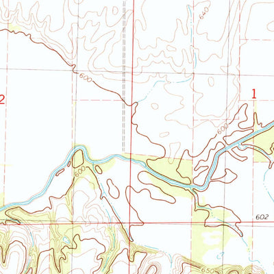 United States Geological Survey Little York, IL (1982, 24000-Scale) digital map
