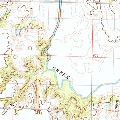 United States Geological Survey Little York, IL (1982, 24000-Scale) digital map