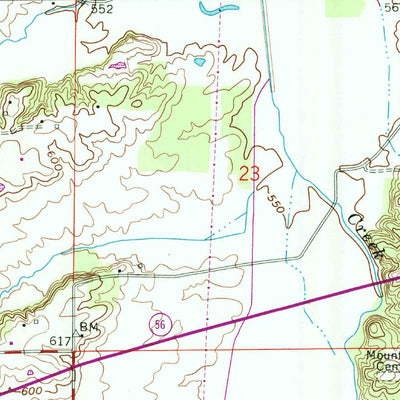 United States Geological Survey Little York, IN (1958, 24000-Scale) digital map