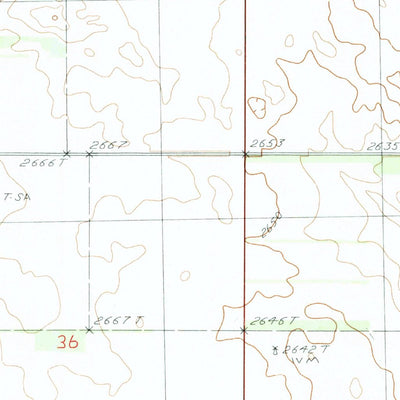 United States Geological Survey Littleburg, SD (1982, 24000-Scale) digital map