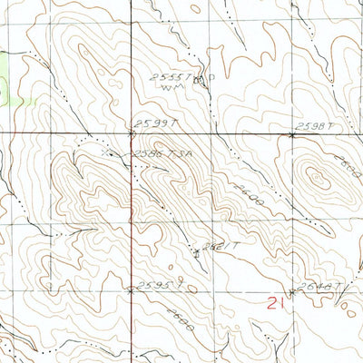 United States Geological Survey Littleburg, SD (1982, 24000-Scale) digital map
