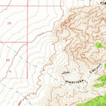 United States Geological Survey Littlefield, AZ-UT (1954, 62500-Scale) digital map