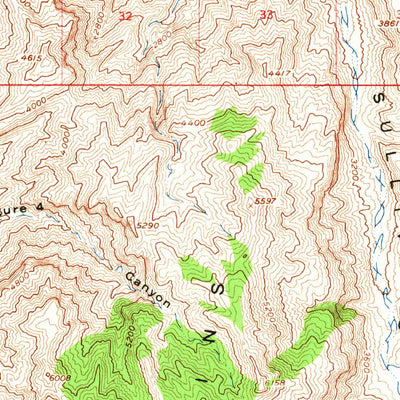 United States Geological Survey Littlefield, AZ-UT (1954, 62500-Scale) digital map
