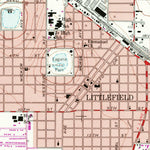 United States Geological Survey Littlefield, TX (1964, 24000-Scale) digital map