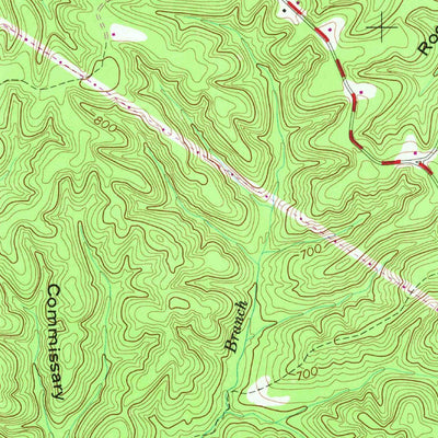 United States Geological Survey Littlelot, TN (1952, 24000-Scale) digital map