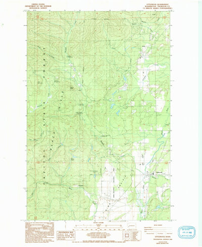 United States Geological Survey Littlerock, WA (1986, 24000-Scale) digital map