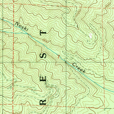 United States Geological Survey Littlerock, WA (1986, 24000-Scale) digital map