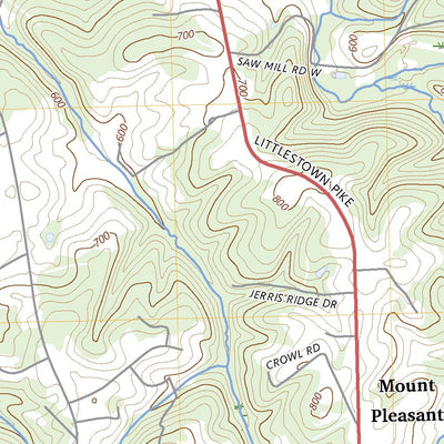 United States Geological Survey Littlestown, PA (2023, 24000-Scale) digital map