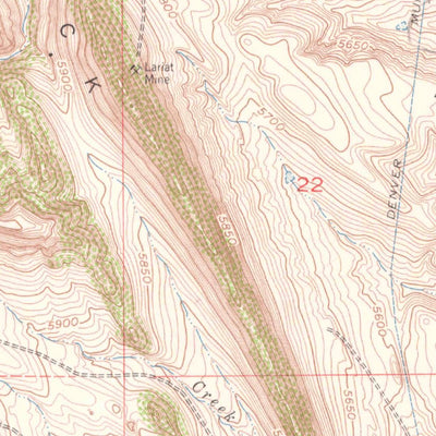 United States Geological Survey Littleton, CO (1957, 24000-Scale) digital map