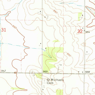 United States Geological Survey Littleton, IA (1971, 24000-Scale) digital map