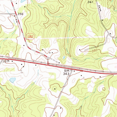 United States Geological Survey Littleton, NC (1973, 24000-Scale) digital map