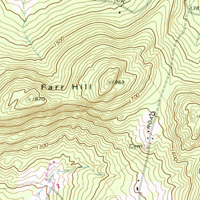 United States Geological Survey Littleton, NH-VT (1971, 24000-Scale) digital map