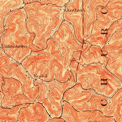 United States Geological Survey Littleton, WV-PA (1903, 62500-Scale) digital map