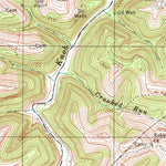 United States Geological Survey Littleton, WV-PA (1998, 24000-Scale) digital map
