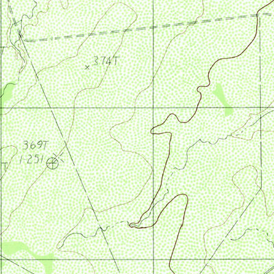 United States Geological Survey Live Oak Creek, TX (1982, 24000-Scale) digital map