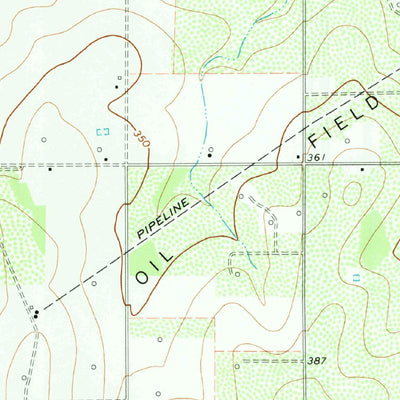 United States Geological Survey Live Oak Hollow, TX (1969, 24000-Scale) digital map