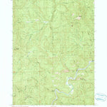 United States Geological Survey Live Oak Mountain, OR (1990, 24000-Scale) digital map