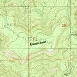 United States Geological Survey Live Oak Mountain, OR (1990, 24000-Scale) digital map