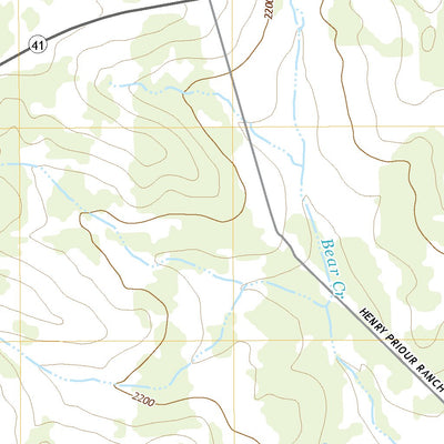 United States Geological Survey Live Oak Ranch, TX (2022, 24000-Scale) digital map