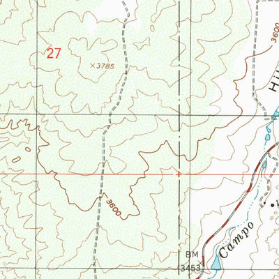 United States Geological Survey Live Oak Springs, CA (1997, 24000-Scale) digital map
