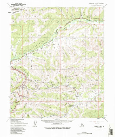 United States Geological Survey Livengood A-1, AK (1952, 63360-Scale) digital map