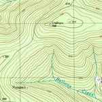 United States Geological Survey Livengood A-1 SW, AK (1992, 25000-Scale) digital map