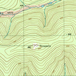 United States Geological Survey Livengood A-1 SW, AK (1992, 25000-Scale) digital map