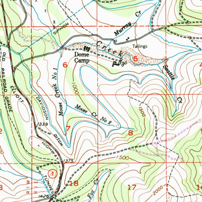 United States Geological Survey Livengood A-2, AK (1952, 63360-Scale) digital map