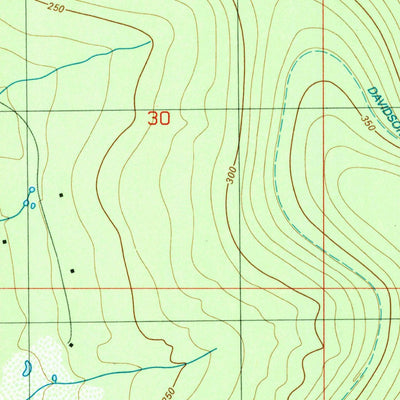 United States Geological Survey Livengood A-2 SE, AK (1992, 25000-Scale) digital map