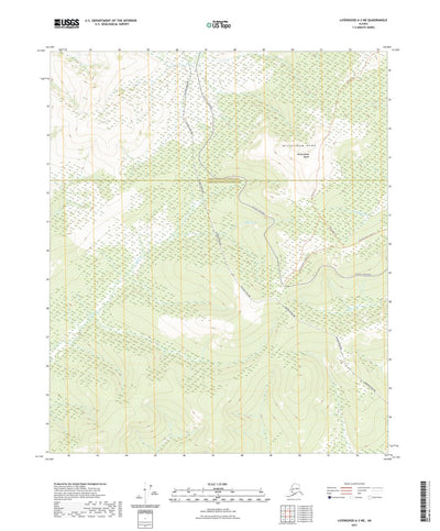 United States Geological Survey Livengood A-3 NE, AK (2021, 25000-Scale) digital map