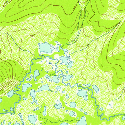 United States Geological Survey Livengood A-4, AK (1953, 63360-Scale) digital map