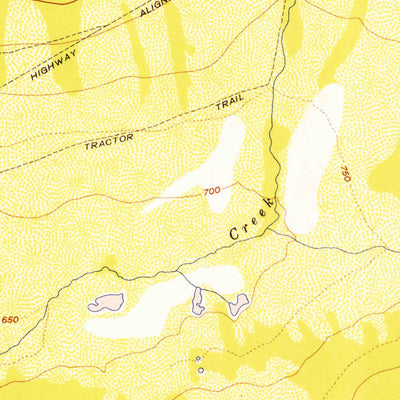 United States Geological Survey Livengood A-6, AK (1952, 63360-Scale) digital map