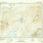 United States Geological Survey Livengood, AK (1951, 250000-Scale) digital map