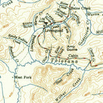 United States Geological Survey Livengood, AK (1951, 250000-Scale) digital map