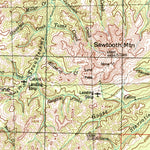 United States Geological Survey Livengood, AK (1956, 250000-Scale) digital map